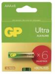 GP Batteries Ultra Alkáli elem AAA 6 db (B0211V)