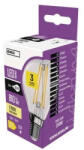 EMOS LED izzó Filament Mini Globe / E14 / 6 W (60 W) / 810 lm / meleg fehér (ZF1240)