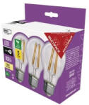 EMOS LED izzó Filament A60 A CLASS/ E27 / 3, 8 W (60 W) / 806 lm / meleg fehér ZF5147-3 (ZF5147-3)