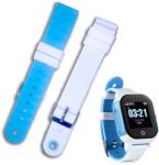 KidSafe Smart fehér-kék óraszíj (II10-S13) - tintashop