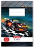 Herlitz 2. osztályos vonalas füzet, Autós (A5/16-32) (09540980_auto)