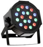  FTS LED 18x1W RGB Par Lámpa - Színpadi Világítás, DMX Vezérlés