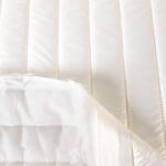 Takoy Steppelt ortalion anyag /Ruházati vízlepergetős anyag fehér - gyöngyház hatású