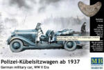 Master Box Ltd Master Box Polizei-Kubelsitzwagen ab 1937 mil. car 1: 35 (35101)