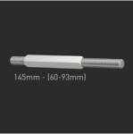 Medos Surub de prindere Medos pentru manerele spatiale din aluminiu forma rectangulara/triunghiulara grosime profil 60-93 mm