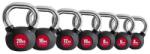 HMS Kettlebell din vinil cu mâner cromat HMS KGC 20 kg