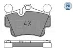 MEYLE set placute frana, frana disc MEYLE -PD: Advanced performance and design. 025 240 4917/PD (025 240 4917/PD)
