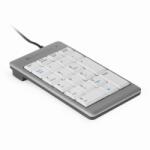 BakkerElkhuizen UltraBoard 955 Numeric numerikus billentyűzet PC USB Ezüst, Fehér (BNEU955NUM) (BNEU955NUM)