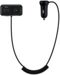  T Type S-16 vezeték nélküli Bluetooth MP3-lejátszó+2USB autós töltő Baseus - Fekete (CCMT000201)
