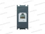 TEM telefon aljzat fekete RJ11 6/4 PANDUIT KM41SB(17663)