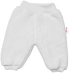 Baby Nellys Pantaloni de trening cu blana pentru bebelusi Cute Bunny - alb