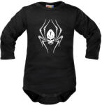 DEJNA Body maneca lunga Dejna Spider - negru