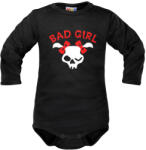 DEJNA Body maneca lunga Dejna Bad Girl - negru