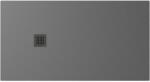 POLYSAN Treneca cădiță de duș dreptunghiulară 150x80 cm gri 84305.31 (8430531)