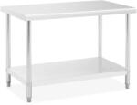 Royal Catering Rozsdamentes acél munkaasztal - ECO - 120 x 70 cm - 250 kg - Royal Catering (RCAT-120/70-NW)