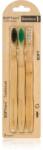 SOFTdent Bamboo Soft - 3 pack bambuszos fogkefe 3 db
