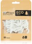 SOFTdent ECO Dental Floss Pick fogpiszkáló fogselyemmel 50 db