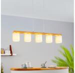 EGLO Lustră pe cablu Eglo 901291 CASTRALVO 5xE27/28W/230V - certificat FSC (EG901291)