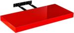 STILISTA Raft de perete stilist Volato, 70 cm, roșu lucios (40070192) Raft