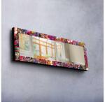 ASIR GROUP Fali tükör 120x40 cm fenyő/Virágok 755MER1194 (AS1804)