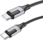 BOROFONE Kábel BX101 Creator - Type C to Type C - 60W 3A 1 méter fekete