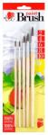 ICO Set de perii ICO Sin din lemn natural (2, 4, 6, 8, 10) 7170015008 (7170015008)