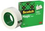 3M Bandă adezivă, 19 mm x 33 m, 3M SCOTCH "Magic Tape 810" 7100027115 (7100027115)