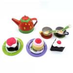 Man Yuk Toys Set pentru petrecerea ceaiului, metal Bucatarie copii