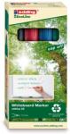 edding Marker pentru tabla edding 28 ecologic varf rotund 1.5-3 mm 4 culori/set (negru rosu albastru verde) (ED280005)