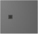 POLYSAN Treneca téglalap alakú zuhanytálca 110x100 cm szürke 84312.31 (8431231)