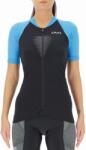 UYN Granfondo OW Biking Lady Short Sleeve Tricou Blackboard/Danube Blue XS (O101972-B788-XS)