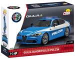 COBI Alfa Romeo Giulia Quadrifoglio Polizia, 1: 35, 93 k (CBCOBI-24606)