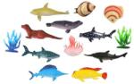 Teddies Animale marine cu accesorii plastic 13buc (TD00861886) Figurina