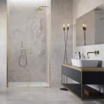 Radaway Usa de nisa culisanta din 2 elemente, auriu periat, Radaway Furo Brushed Gold DWJ 10107622-99-01L, 10110580-01-01 (10107622-99-01L, 10110580-01-01)