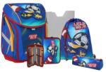 Spirit Geanta de scoala - set de 5 piese cu magnet. cu catarama SOCCER 3D