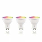  Deltaco SMART HOME SH-LGU10RGB-3P RGB, spot, 3db/csomag Izzó (SH-LGU10RGB-3P) - mi-one