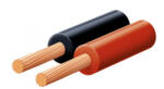 Somogyi Elektronic KLS 0, 5 hangszóróvezeték, piros-fekete, 2 x 0, 5 mm2, 0, 15 mm elemi szál, 100 m/ tekercs (KLS 0,5) - mione