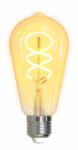 Deltaco SMART HOME SH-LFE27ST64S izzó LED, E27, volfrám, spirál, WIFI, 5.5W, fehér, szabályozható (SH-LFE27ST64S) - mione