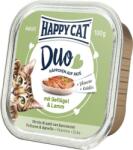 Happy Cat Duo szárnyas- és bárányhúsos pástétom falatkák (16 x 100 g) 1.6kg