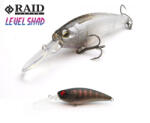 Raid Japan RAID LEVEL SHAD 50.3mm 4.3gr Su 031 Smoke Gill (RAID22118)