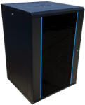 Techson Rackszekrény, 19", 18U, fali - ipkameradiszkont - 87 079 Ft