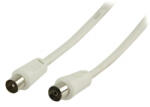 Nedis Koax RF kábel 90 dB - fehér - 1, 5m (CSGL40000WT15)