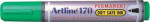Artline Permanent marker ARTLINE 170 - Dry safe ink, corp plastic, varf rotund 2.0mm - verde (EK-170-GR) - siscom-papetarie