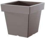 Prosperplast Ghiveci cu flori LOFLY LOW piatra gri 23, 4 cm