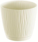 Prosperplast Ghiveci cu vas SANDY P crem 28, 2 cm
