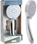 Excellent Houseware Cap de duș EXCELENT cu furtun din oțel inoxidabil/crom KO-CF6000060