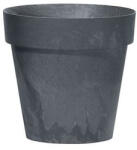 Prosperplast Ghiveci cu flori CUBE BETON EFFECT antracit 14cm
