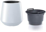 Prosperplast Ghiveci cu inserție HEOS alb 43, 9 cm (varianta IV)