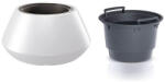 Prosperplast Ghiveci cu inserție HEOS alb 58, 2 cm
