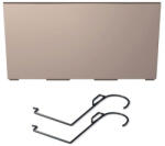 Prosperplast Cufar URBI CASE W cu carlige si insert mocca 39, 5 cm